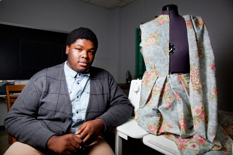 Louisville senior Jordan Pitney, a fashion major, has a dream to own his own clothing line. I want people to look good because when someone looks good, they feel good too.
