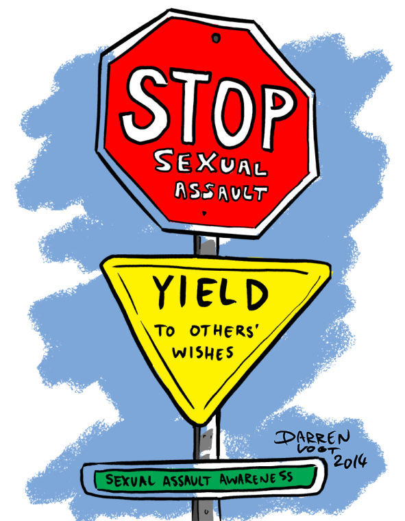 Editorial cartoon by Darren Vogt