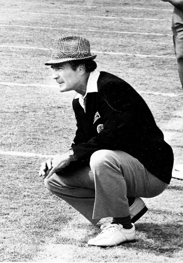Former WKU quarterback, head coach and athletic director Jimmy Feix. Feix passed away at age 83 on Sunday afternoon, Oct. 5, 2014.