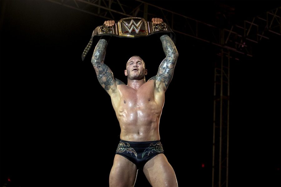WWE Champion Randy Orton was one of the featured superstars at WWE Live. Orton went up against AJ Styles and Baron Corbin for title match to be the WWE Champion. He ended up winning the match on Tuesday at Diddle Arena.