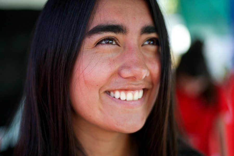 Milagros Pazmino, a freshman from Quito, Ecuador, is a member of HOLAS, the Hilltopper Organization of Latin American Students, which specializes in bringing Latin American students together to be involved in the community and provide cross-cultural collaboration.
