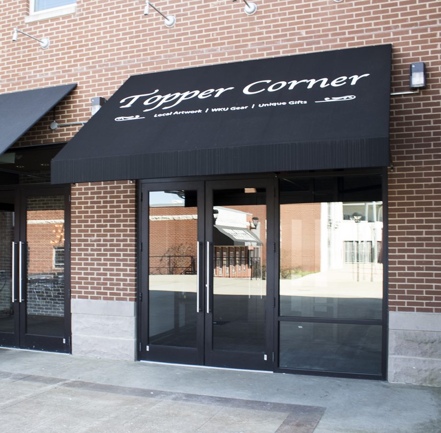 The WKU owned store Topper Corner permanently closed its doors on Feb. 26th, according to its Facebook page. The shop, opened in Sept. 2016, was an apparel shop where patrons could buy local art and WKU apparel.