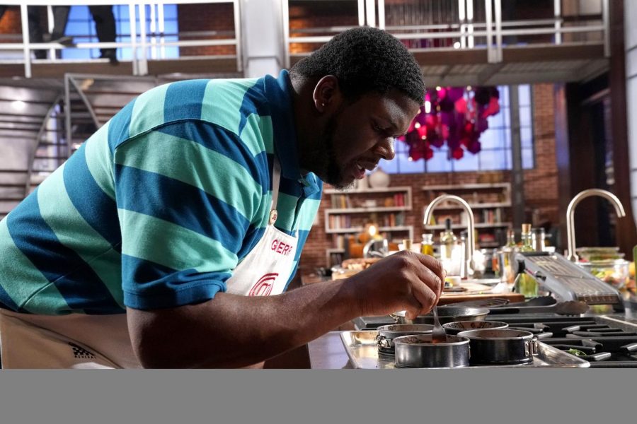 Contestant and WKU alumnus Gerron Hurt in the Battle of the Beef/Semi-Final episode of MasterChef. Photo provided by FOX