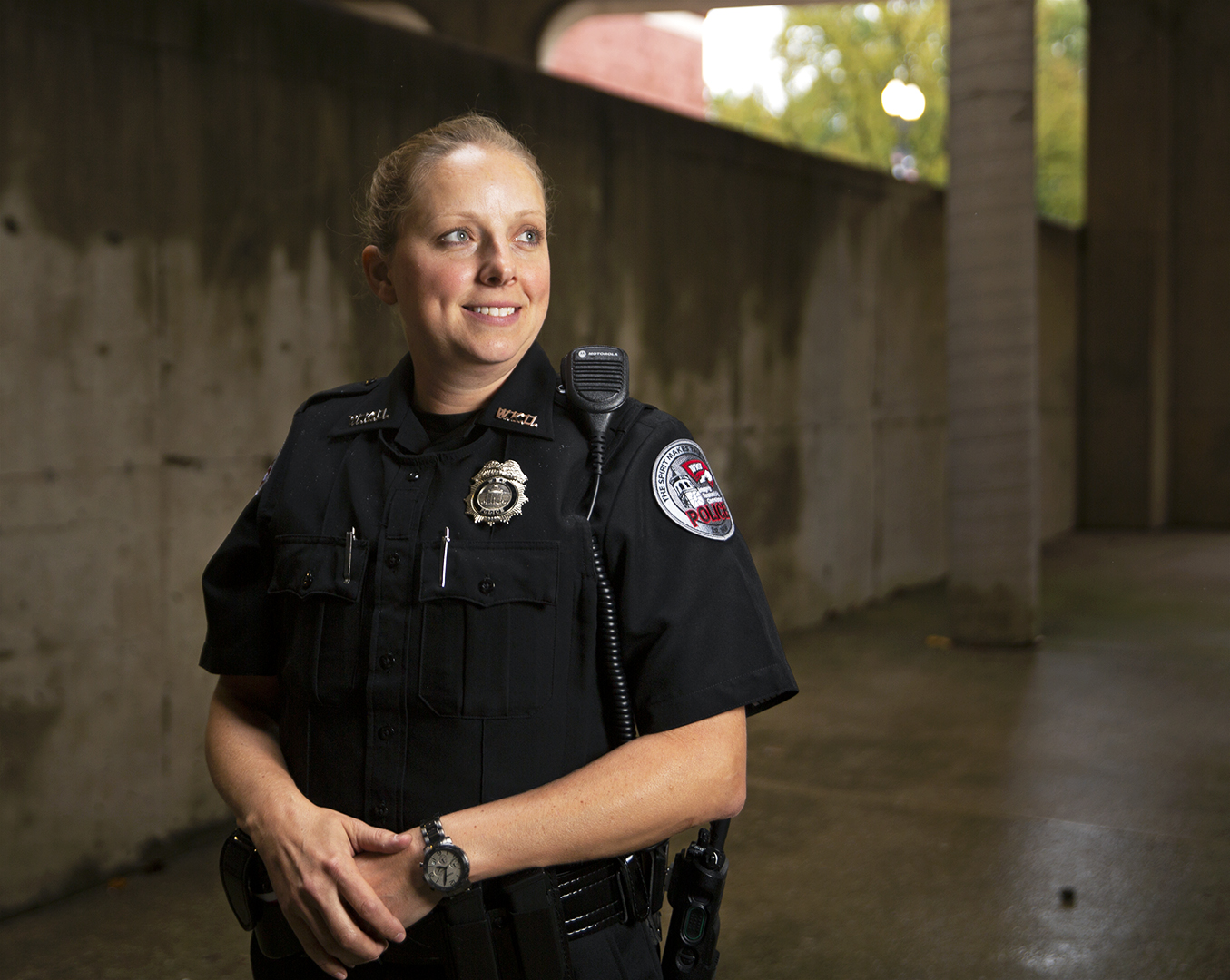 Melissa Bailey was hired by WKU Police in October of 2018 and her first day in uniform was Oct. 15.