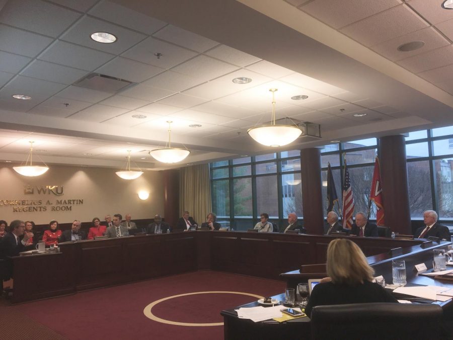 Board of Regents meeting from 2018
