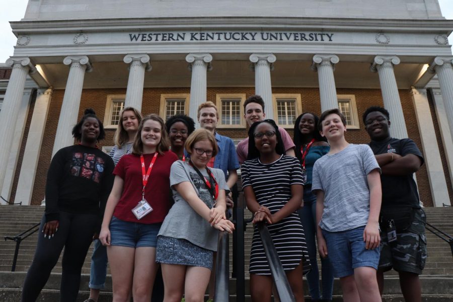 The 11 students from the Xposure High School Journalism Workshop 2019. These students spent nine days learning how to improve their journalism skills through writing and editing. Each year, student come to this workshop from all across the nation. Sam Upshaw Jr.