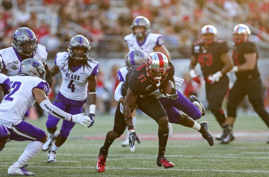 WKU Hilltoppers football starts off C-USA with a lost 35-28 against UCA Bears in Houchens Smith Stadium on August 29, 2019.