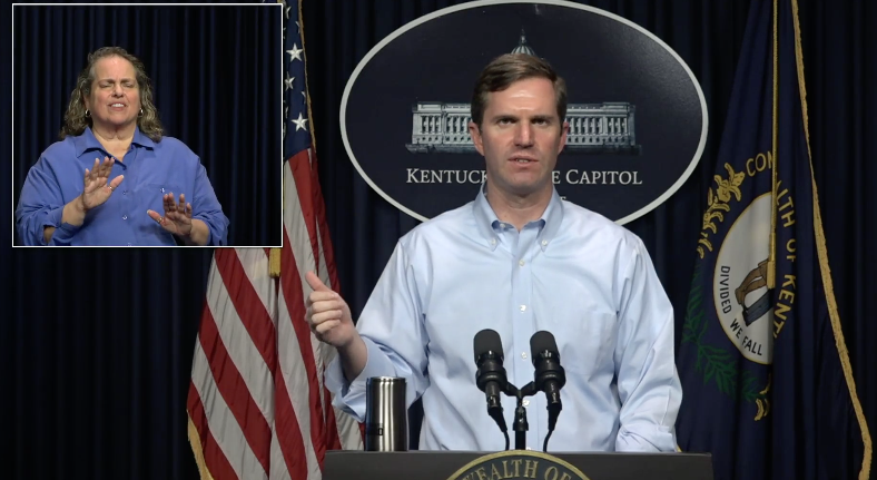 Beshear press conference 3/27