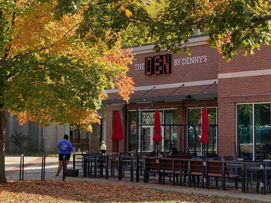 The Den by Denny’s on Oct. 21, 2020, where last night a gun was fired in connection to a physical altercation, according to WKU PD Officer Tim Gray.