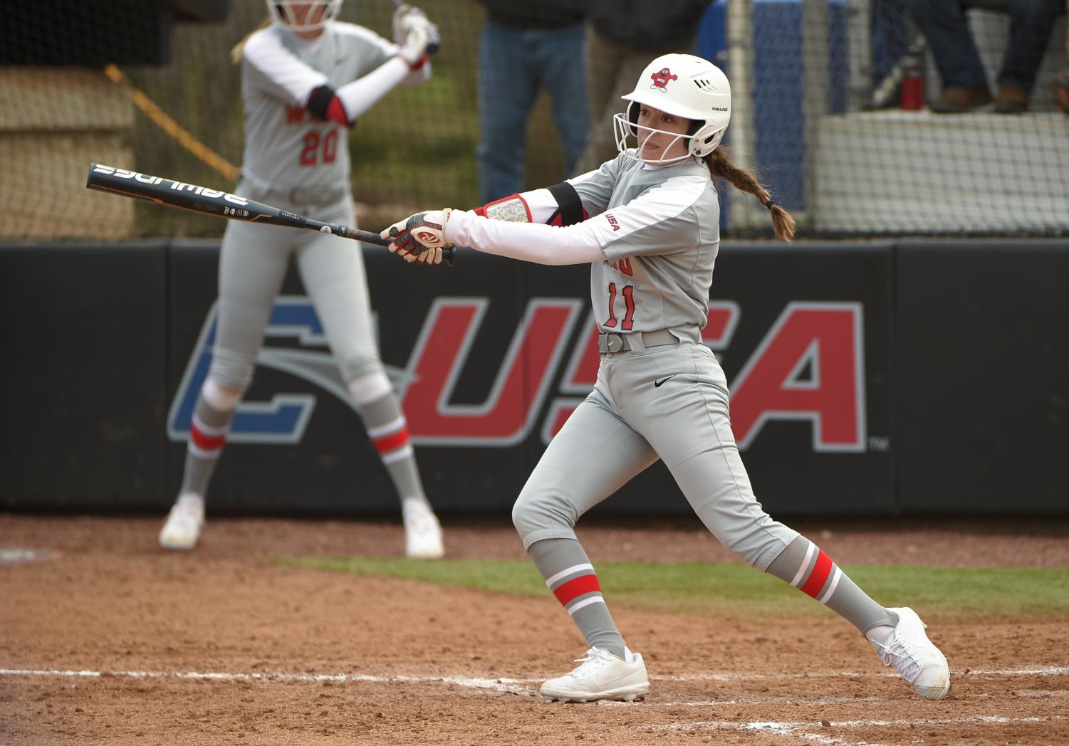 WKU Softball wins both doubleheader games for second day in a row in ...