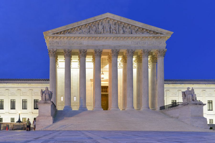 The United States Supreme Court Building in Washington, D.C.