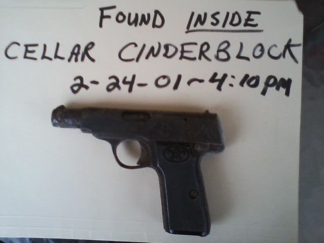 The+Carl+Walther+pistol+that+was+recently+found+inside+a+cinder+block+leading+to+a+basement+crawlspace+in+Linda+Plantes+home+in+Glens+Falls.+Despite+the+date+noted+in+photo%2C+the+gun+was+found+on+Feb.+24+of+this+year.