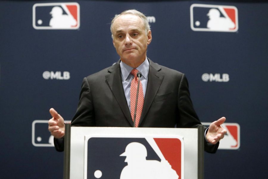 Baseball commissioner Rob Manfred