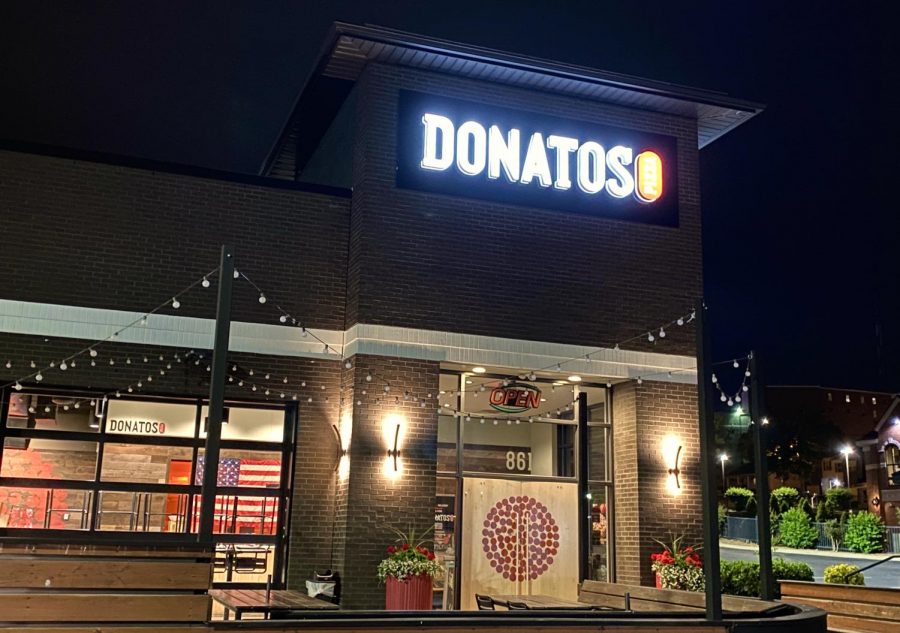 Donatos has advertised via email that the business is hiring. In their  email, they offered coupons to people who applied. Manager of Donatos, Jeff Lyzears, said the location had a reliable group of employees currently.