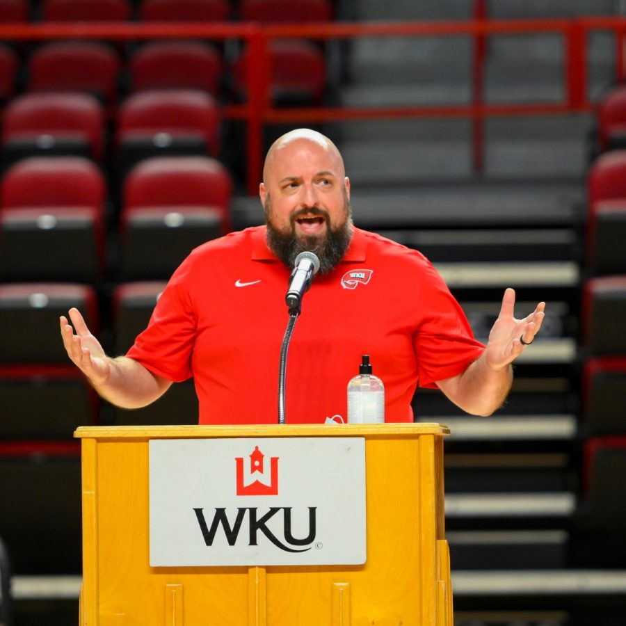 Dr.+Joseph+Case+is+a+sports+psychologist+and+the+director+of+TOPCARE%2C+a+program+that+provides+WKU+student-athletes+with+resources+to+help+tackle+mental+health+issues.
