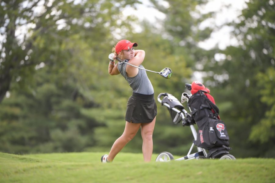 WKU+freshman+Faith+Martin+sits+in+49th+place+after+two+days+of+competition+at+the+USA+Intercollegiate.