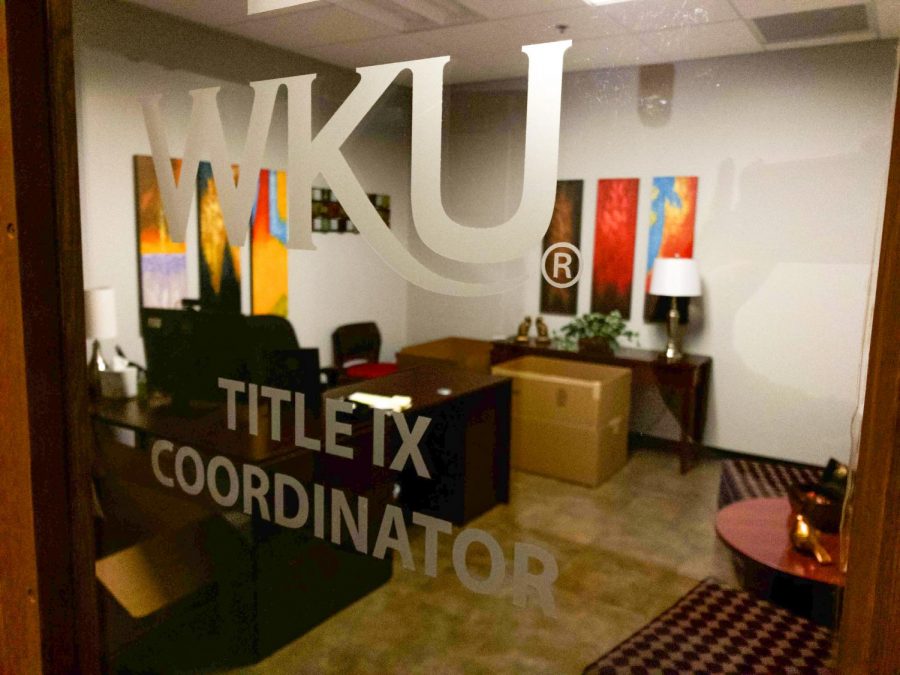 The WKU Title IX Office on November 29, 2021, shortly after Wilkins' termination.