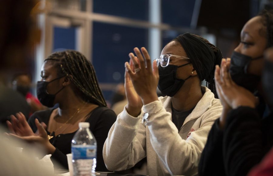 The Black History Month Opening Ceremony was held on Tuesday evening inside the Harbaugh Club at Houchens-Smith Stadium. The event featured speakers and performances from various black student groups on campus.