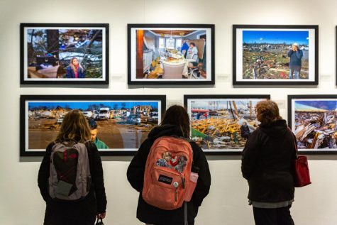 Western Kentucky University’s School of Media gallery, A Community United, opens its doors for the first time on March 31st. The gallery features photographs from all over the commonwealth showing the devastation following the tornado on Dec. 10th, 2021.