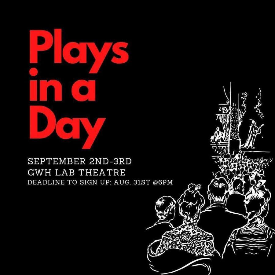 Plays in a Day returns this weekend, giving students 24 hours to come up with a 10 minute performance.
