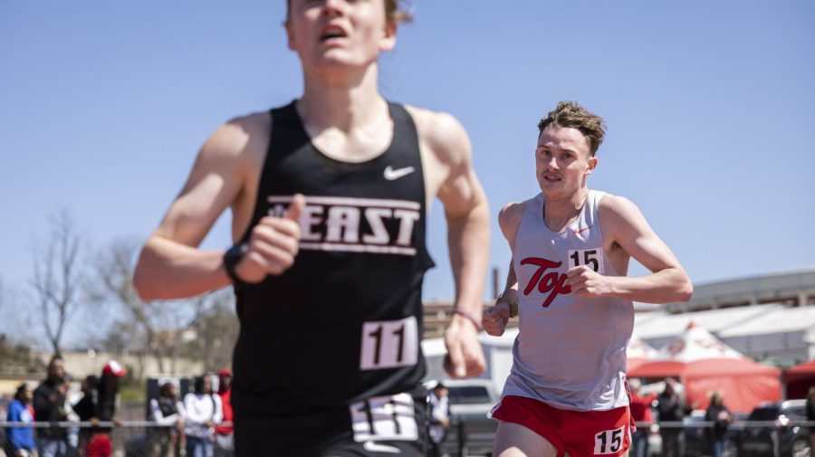 Sophomore+mid-distance+runner+Jordan+Eddie+competes+in+the+men%E2%80%99s+1500m+during+the+WKU+Hilltopper+Relays+2023+on+Saturday%2C+April+1%2C+2023+at+the+Charles+M.+Ruter+Track+and+Field+Complex.+Eddy+finished+first+in+heat+two%2C+taking+fourth+overall+with+a+time+of+4%3A14.18.