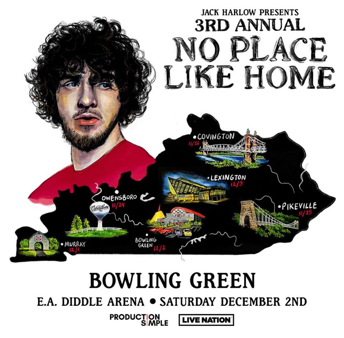 Jack Harlow to perform at Diddle Arena in December