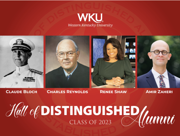 WKU’s hall of distinguished alumni to welcome four during homecoming 2023