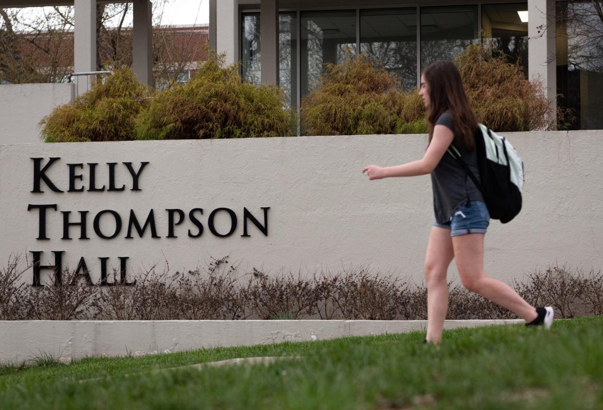 Kelly Thompson Hall is seen Thursday, March 23, 2023 on the WKU campus in Bowling Green, Ky.