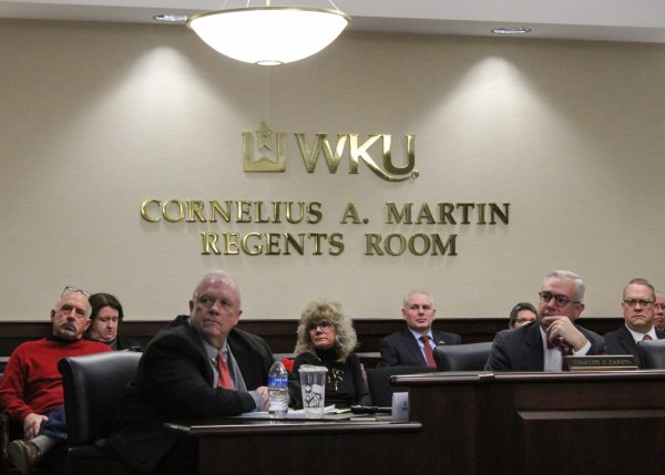 WKU Board of Regents meet on Friday Jan. 19 to discuss finance matters and program changes.