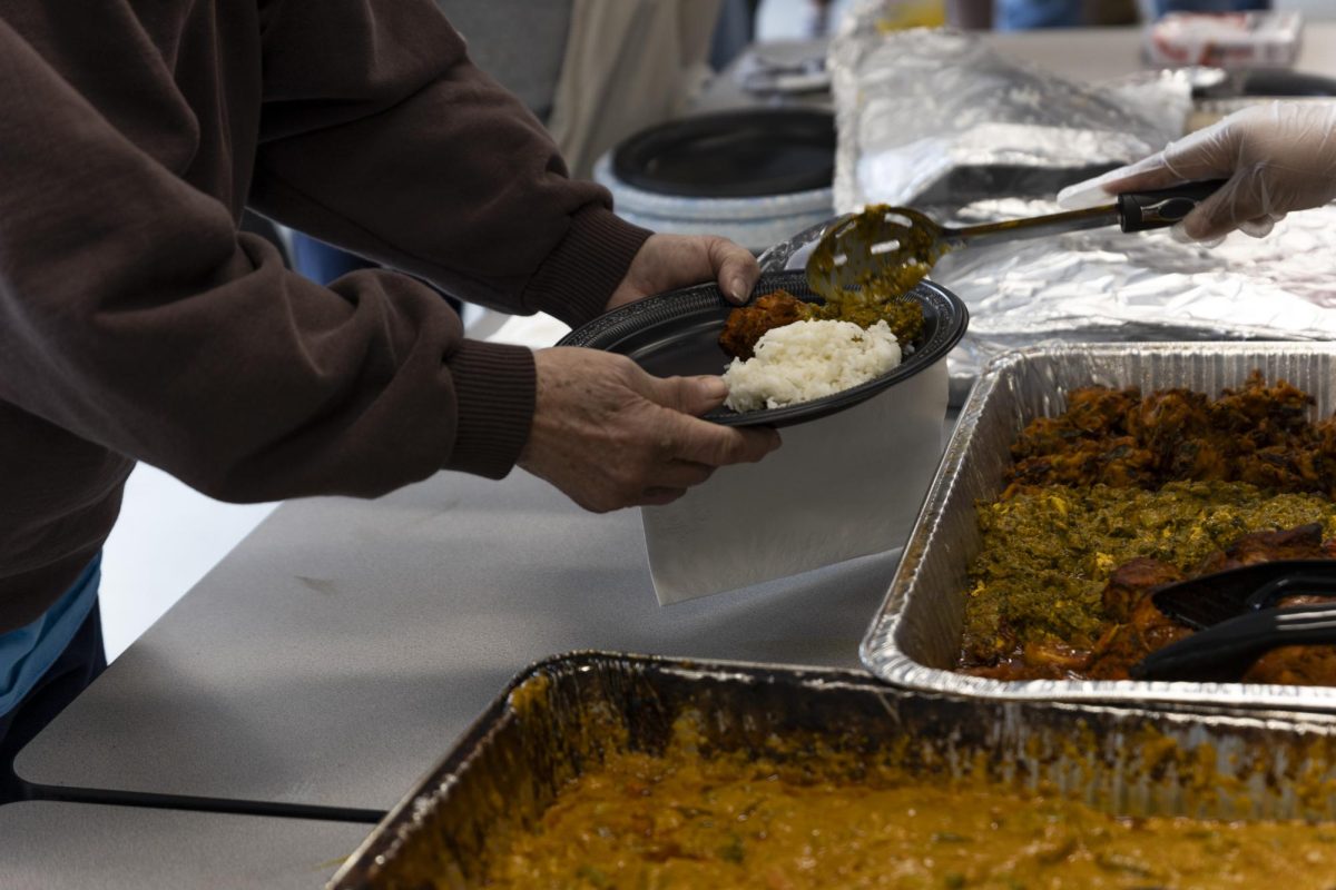 Food was donated by various local companies, such as Donatos, Starbucks, Spencer’s Coffee, India Oven and Mellow Mushroom. The people in the warming centers were were fed breakfast and lunch.