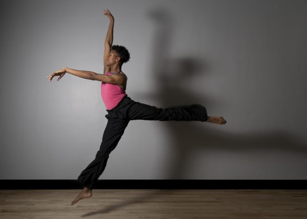 “I’ve been dancing for about six years,” said Nathan Neal, a sophomore dance major. “I’m so passionate about it because I look at it as a way to express emotions, basic everyday life and to make others feel something too.” Photographed in Gordon Wilson Hall on Jan. 20.
