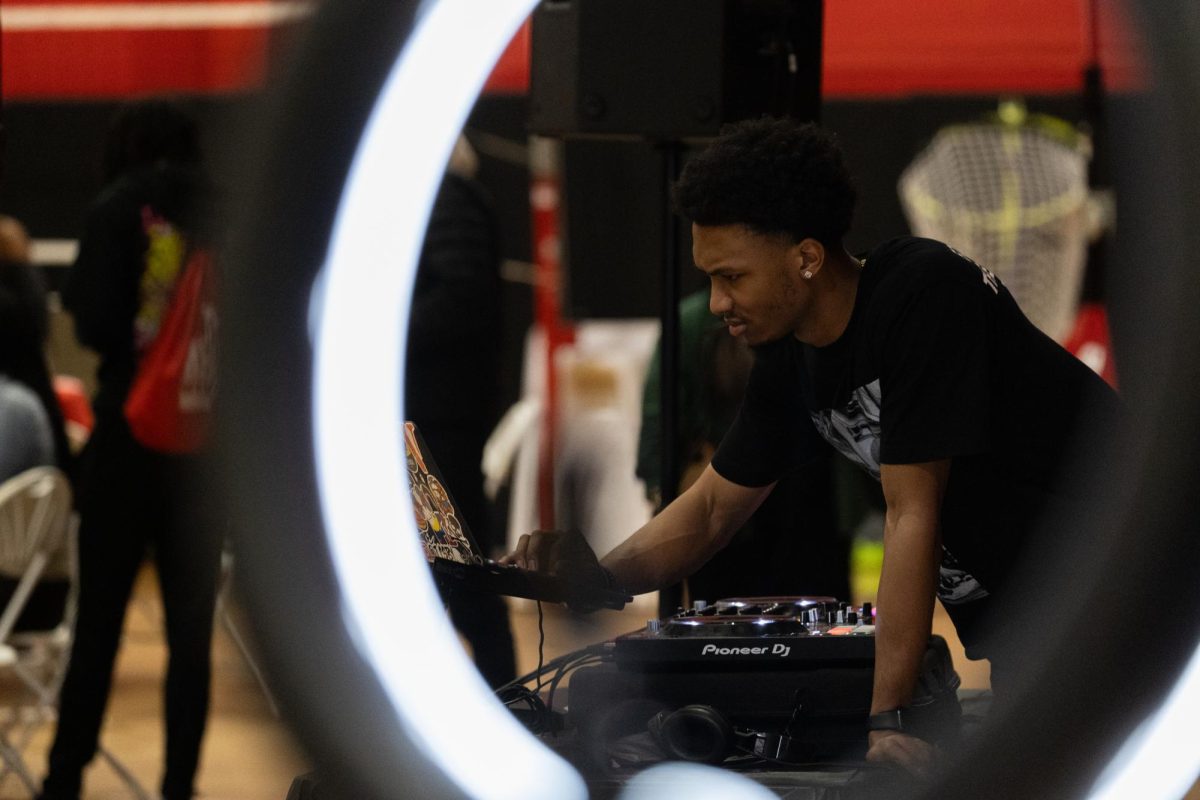 Jordan Cosby, also known by his performing name “DJ 23”, is a Junior at Western Kentucky University, studying Electrical Engineering. Cosby has been a DJ for two years, and performed at the ISEC Mixer before Black History Month Night at the mens basketball game. “It’s been fun,” Cosby said. While meeting new people, new faces, all while celebrating black history month”.