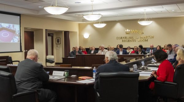 The Board of Regents met for their quarterly meeting on Thursday, May 2 2024, where they discussed budget overspending and approved raises, faculty promotions and new academic programs.
