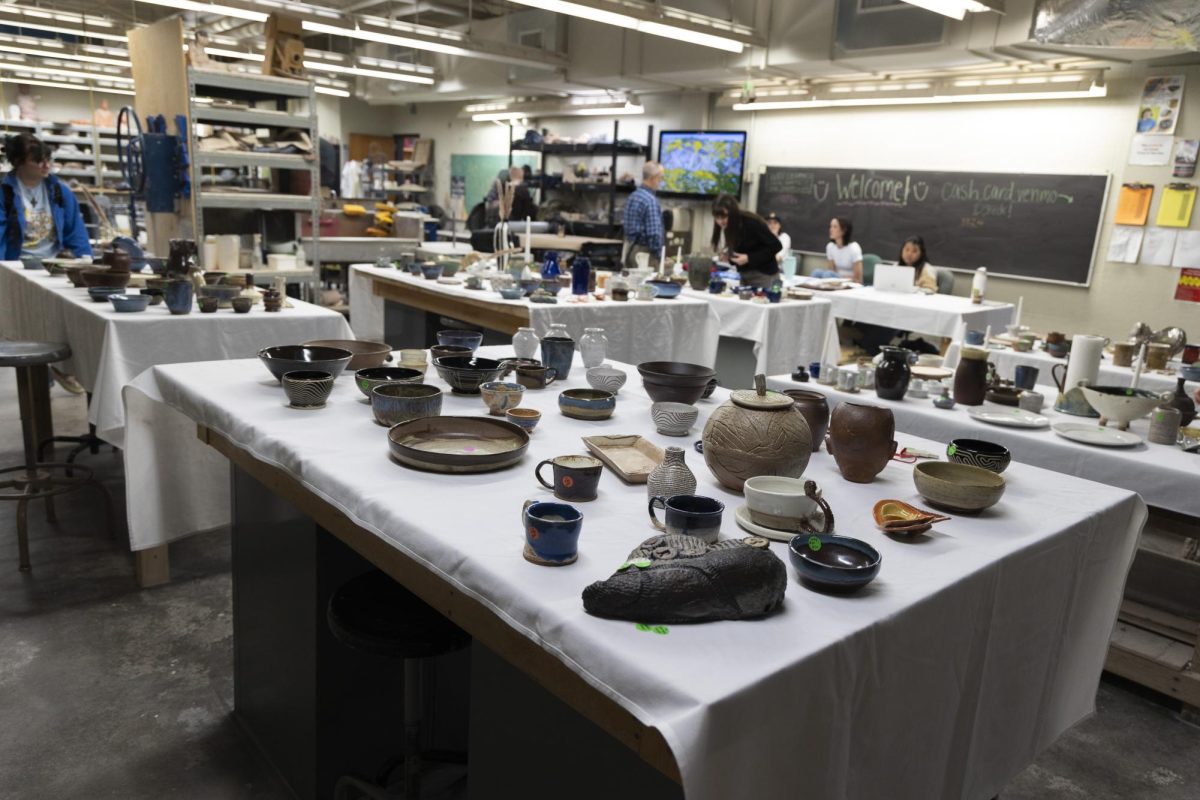 WKU’s Ceramics club hosts a sale with pottery made by students in ceramics classes. The sale goes on from  Nov. 18 to 20 from eight a.m. to five a.m. in FAC room 15.