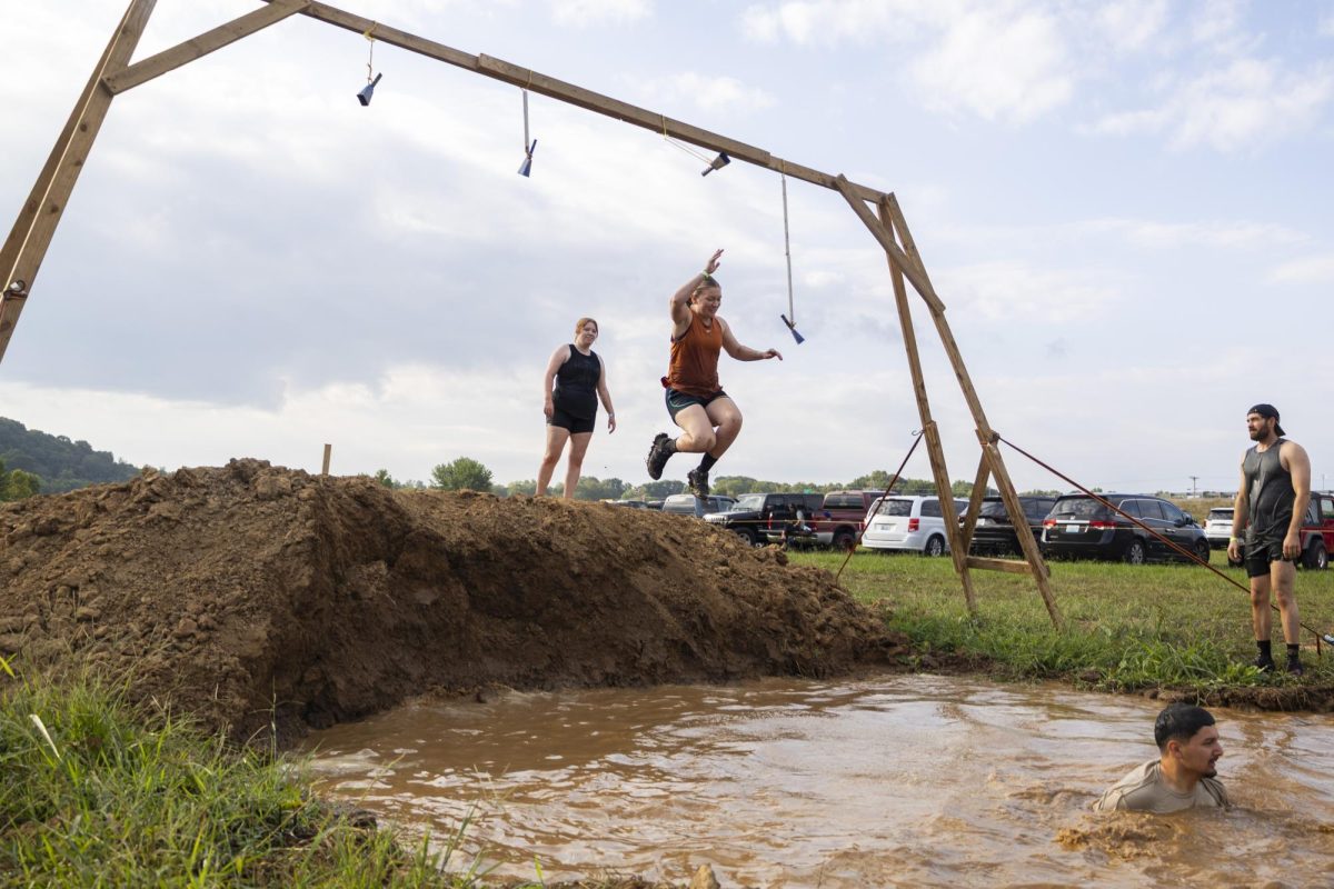 Mikayla Walden participates in her second Bowling Green Mud Run on Saturday, Aug. 23, 2025 at Phil Moore Park. “A fun event forth trying” Walden said. 