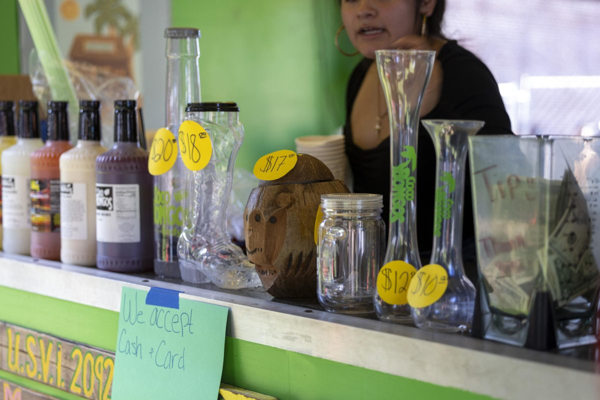 Coco Bongos sold non alcoholic drinks at the Bowling Green International Festival to promote the club on September 27, 2025. 
