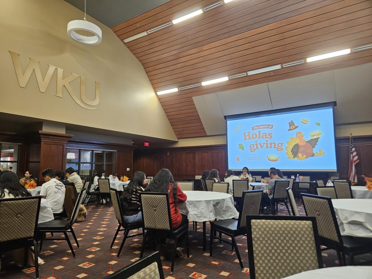 WKU HOLAS hosted a Thanksgiving gathering on Monday, Nov. 17