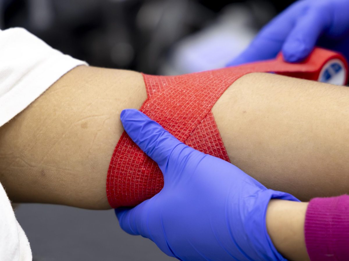 The American Red Cross recommends resting, hydrating, and eating snacks after donating blood to help your body recover faster on Monday, Feb. 9, 2026. 