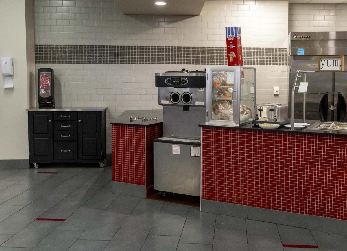 Fresh Food Company ice cream machine out of commission on Monday, Feb. 23, 2026