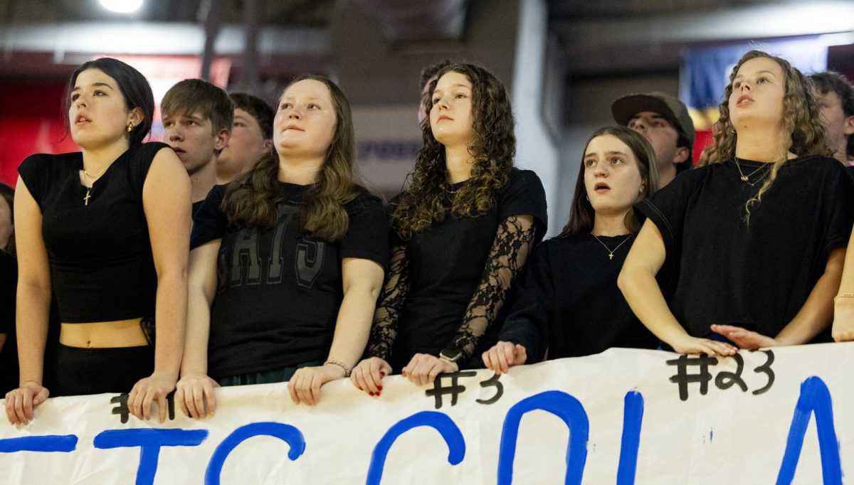 Spirits were low as the Franklin-Simpson High School girls basketball team falls behind in the third quarter of the KHSAA Fourth Region girls basketball championship game against Barren County at E.A. Diddle Arena on Saturday, March 7, 2026. Franklin-Simpson were the Fourth Region champions for the 2024-2025 season. 