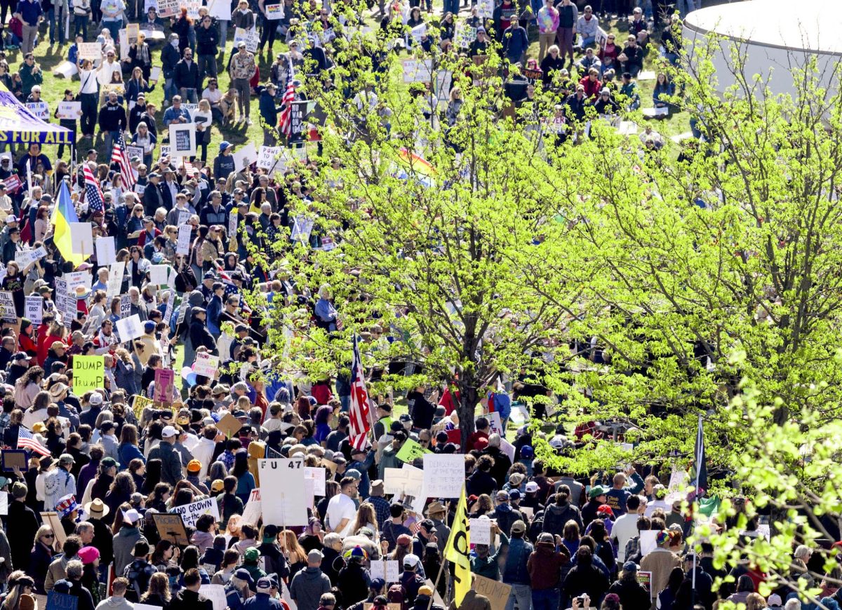 Over 3,000 "No Kings" protests occurred across the nation on Saturday, March 28, 2026, with around 40 in Tennessee alone.