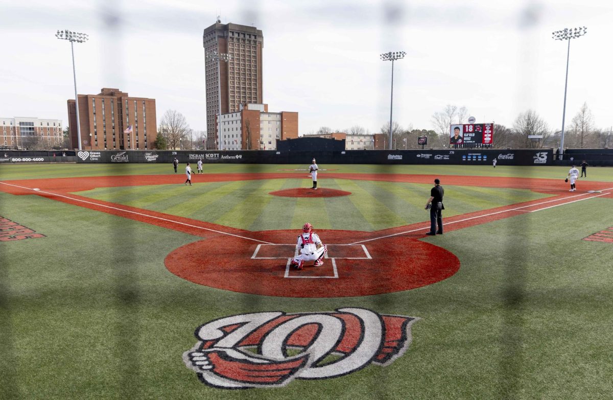 Western Kentucky Hilltoppers prepare to play Cincinnati Bearcats in baseball at at Nick Denes Field on Tuesday, March 3, 2026.