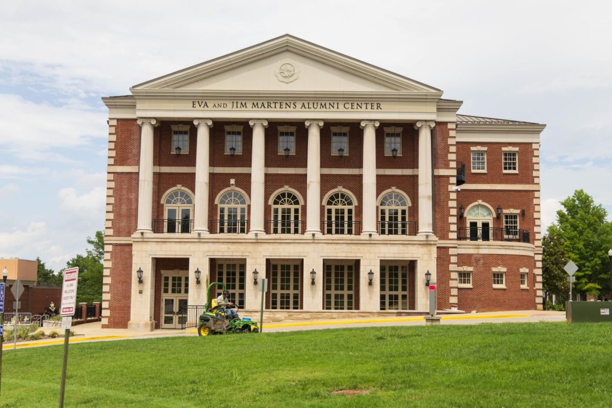 Alumni Center where majority of employees in philanthropy and alumni engagement have their offices, on May 27, 2026. 